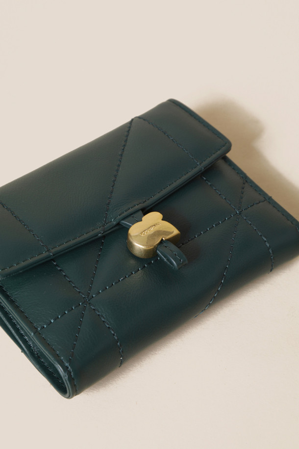 COURONNE - 반지갑 - lvresse Half Wallet