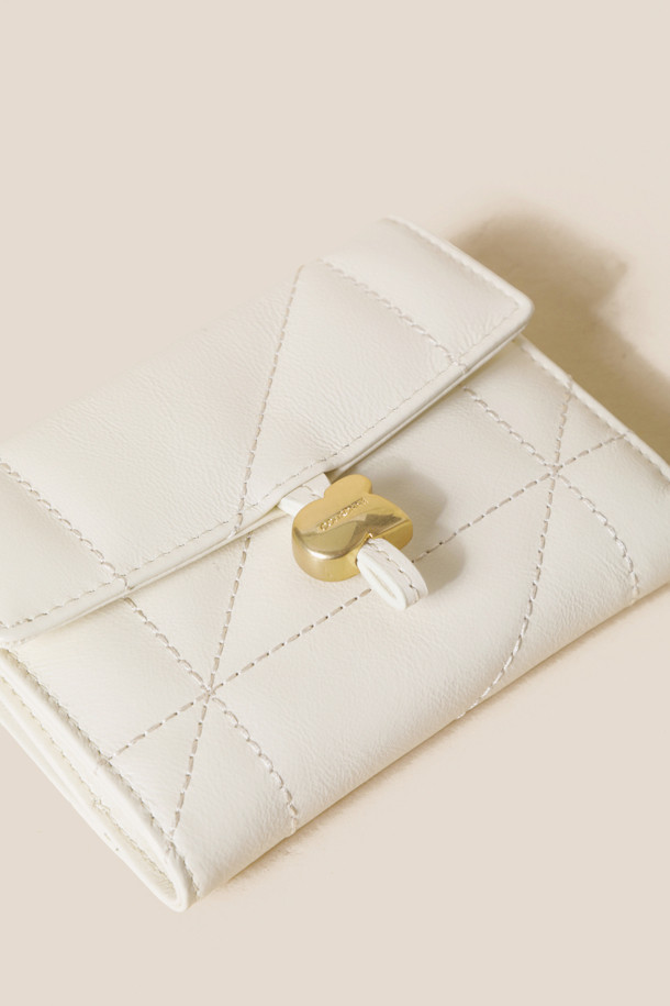 COURONNE - 반지갑 - lvresse Half Wallet