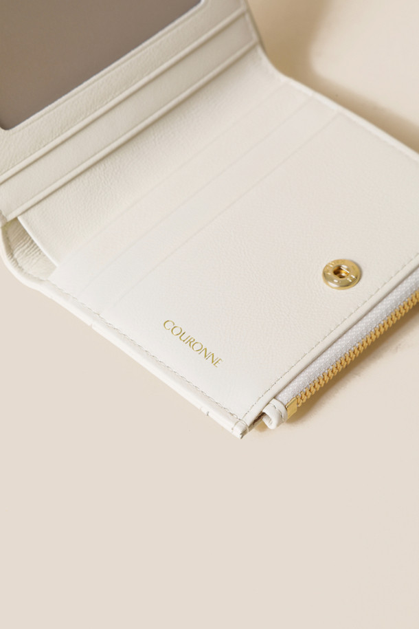 COURONNE - 반지갑 - lvresse Half Wallet