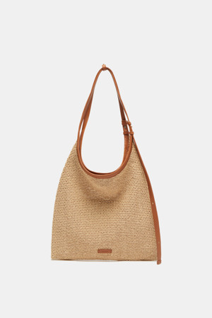 Seine Shoulder 36 Raffia (Brown)
