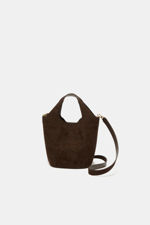 Teaberry Tote 17 Suede