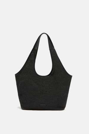 Seine Easy Shoulder 43 Raffia (Black)