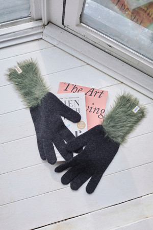 Mood Block Knit Glove