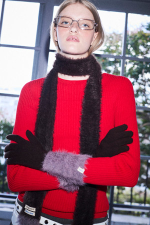 Mood Block Knit Glove