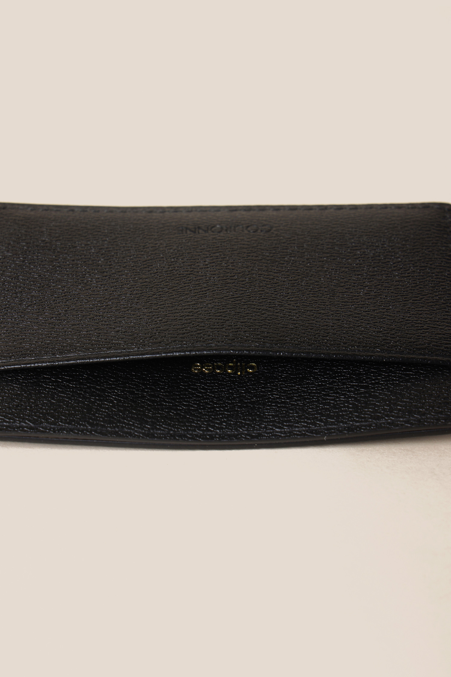 ☆COURONNE☆ Le Temp Flat card Wallet RCWGX25112BKX COURONNE] 르탕 플랫 카드 지갑