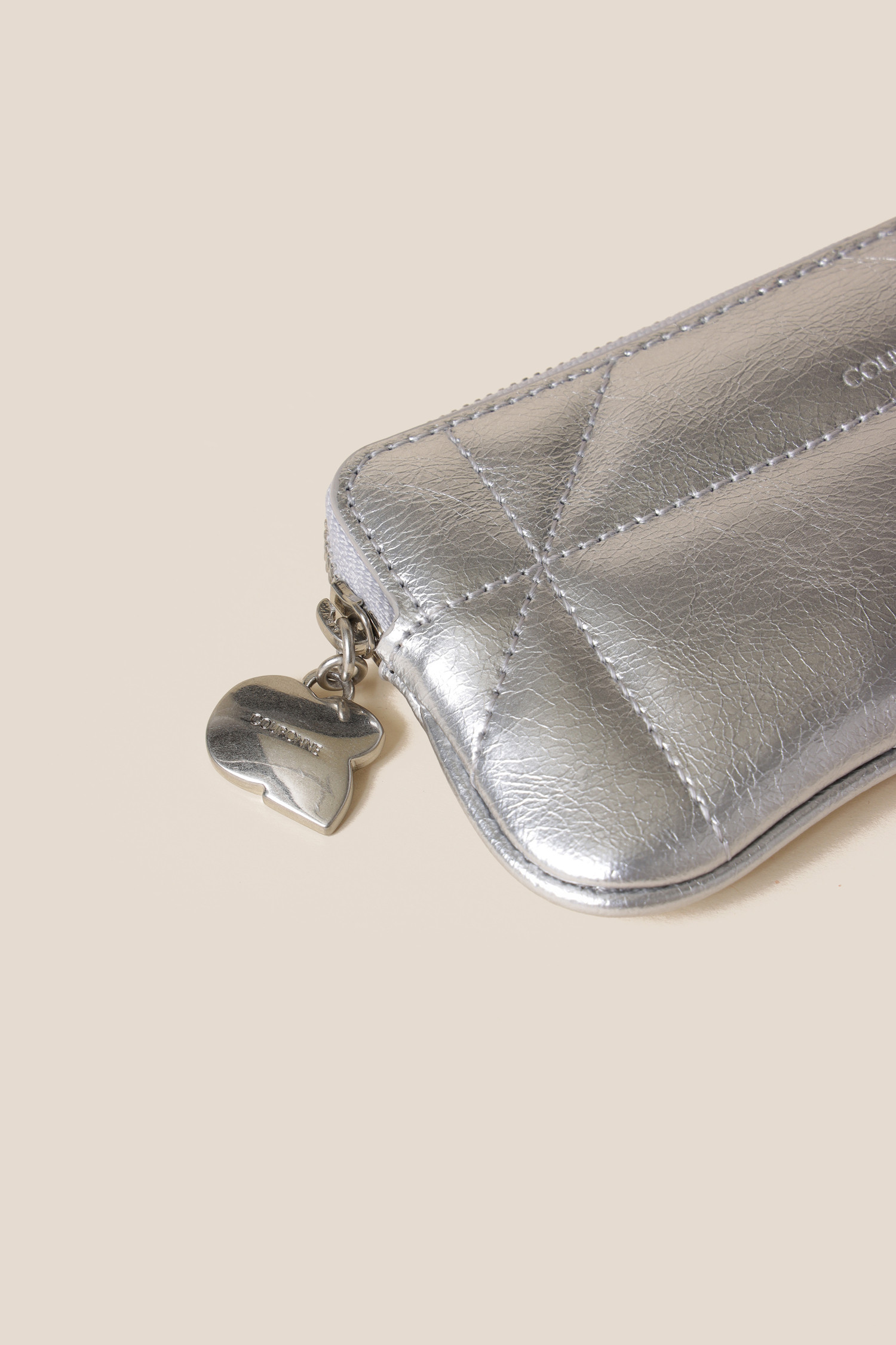 ☆COURONNE☆ Ivresse Mini Zipper Card RCWGX25145SIX Ivresse Mini Zipper Card_COURONNE - 코오롱몰