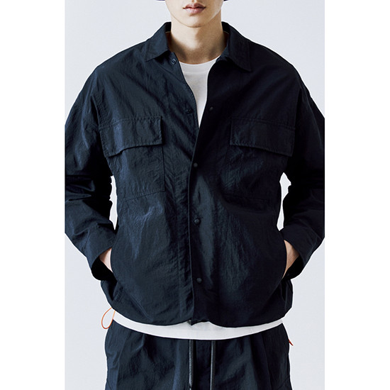 [커스텀멜로우][FREEKER] anti-bacteria outer-type shirt_CWUAM21913NYX [W CONCEPT]