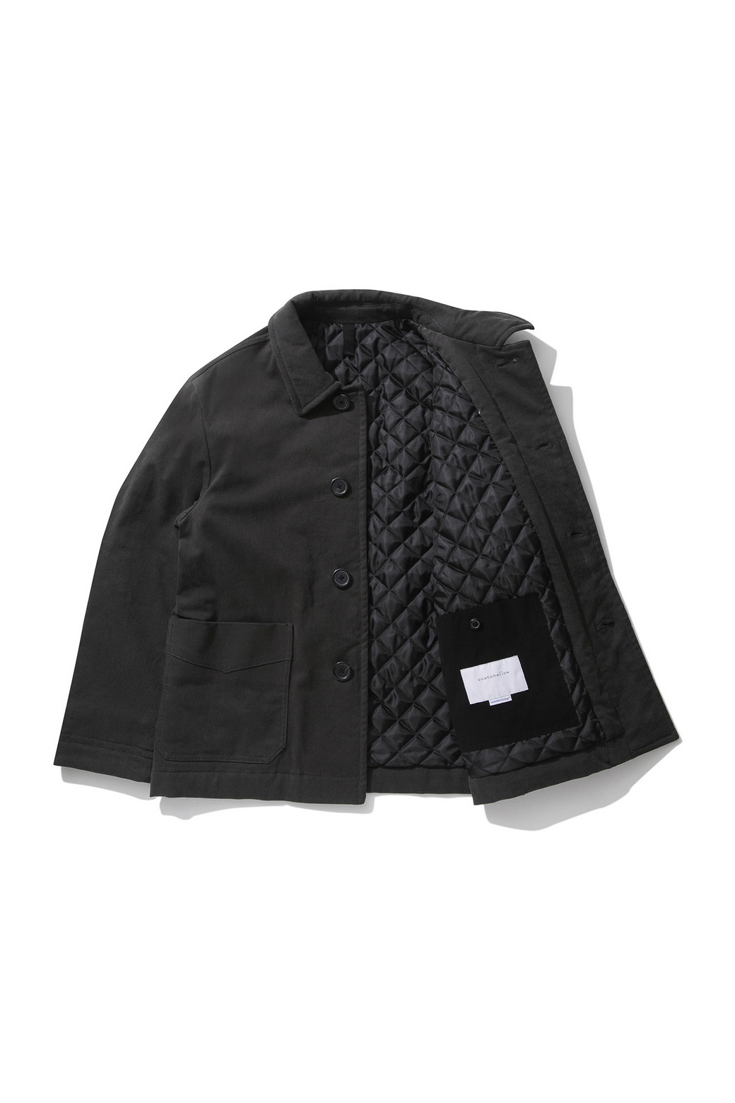 [커스텀멜로우]cotton work jacket (set-up)_CWJAW22871GYD [W CONCEPT]