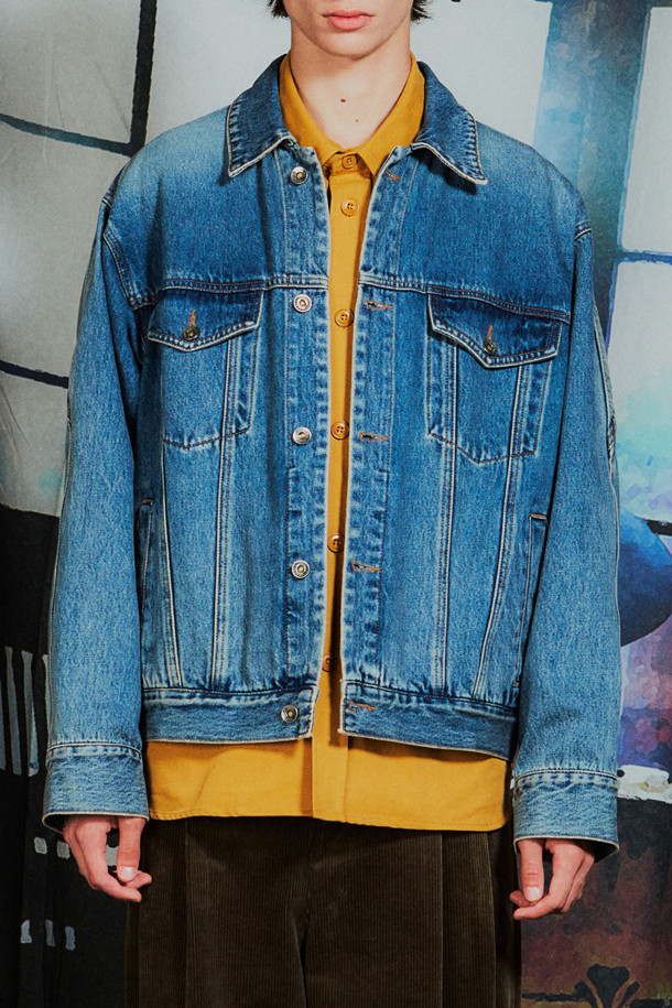 CUSTOMELLOW -  - overfit denim blouson