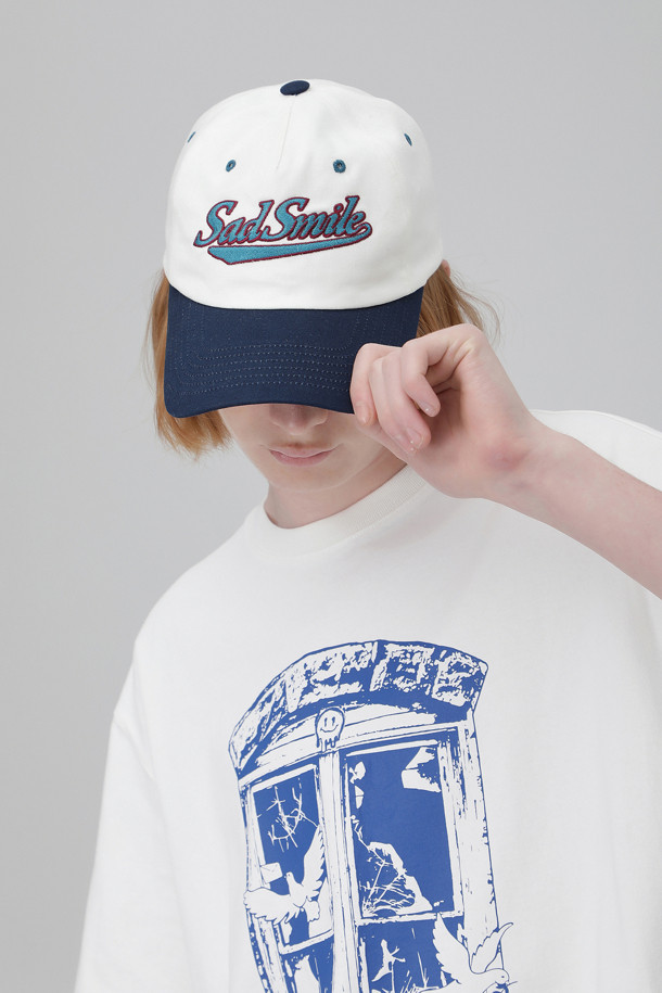 SAD SMILE by CUSTOMELLOW -  - sadsmile logo baseball cap