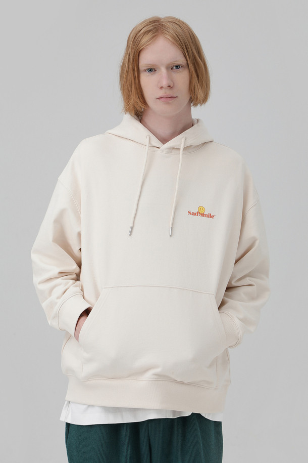 SAD SMILE by CUSTOMELLOW -  - sadsmile basic logo hoody