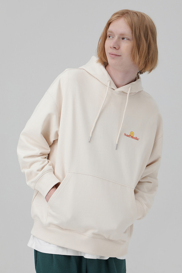 SAD SMILE by CUSTOMELLOW -  - sadsmile basic logo hoody