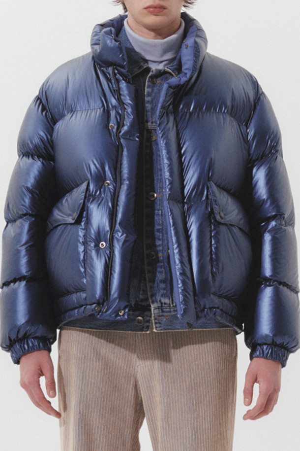 CUSTOMELLOW -  - reversible puffer down