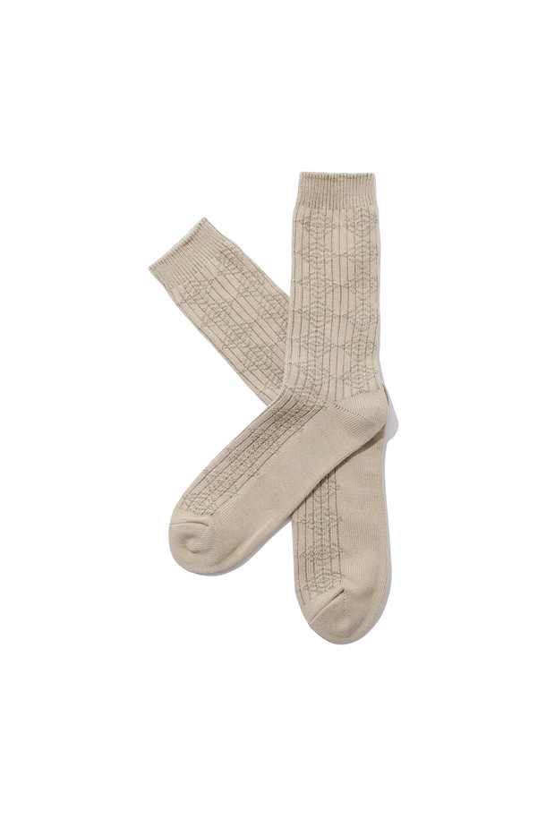 CUSTOMELLOW -  - solid texture socks