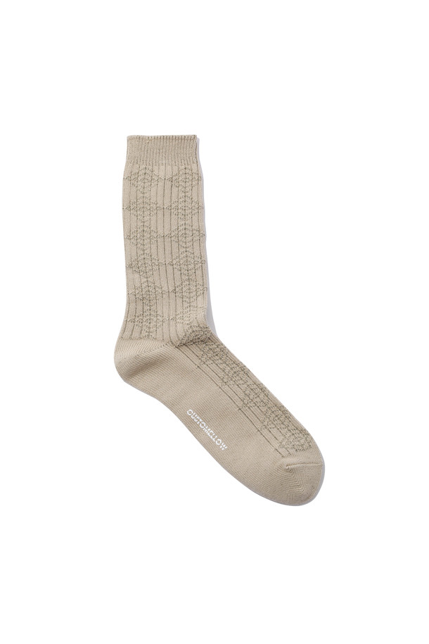 CUSTOMELLOW -  - solid texture socks