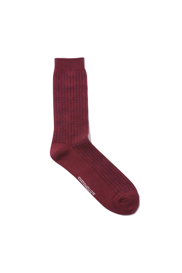 CUSTOMELLOW -  - solid texture socks