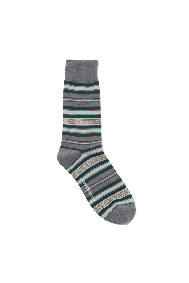 CUSTOMELLOW -  - formal horizontal stripe socks