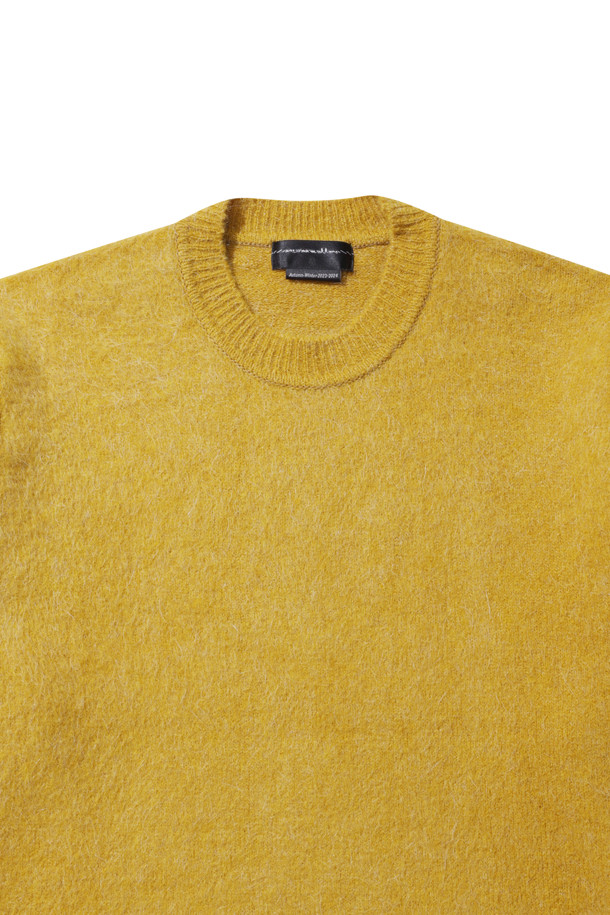 CUSTOMELLOW -  - [black label] boucle crew-neck knit