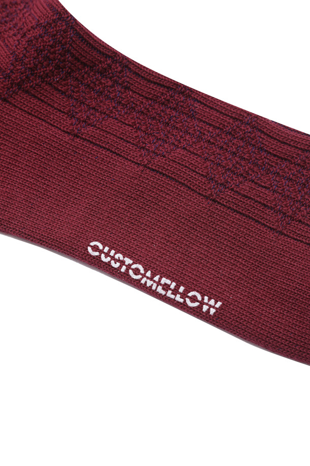 CUSTOMELLOW -  - solid texture socks