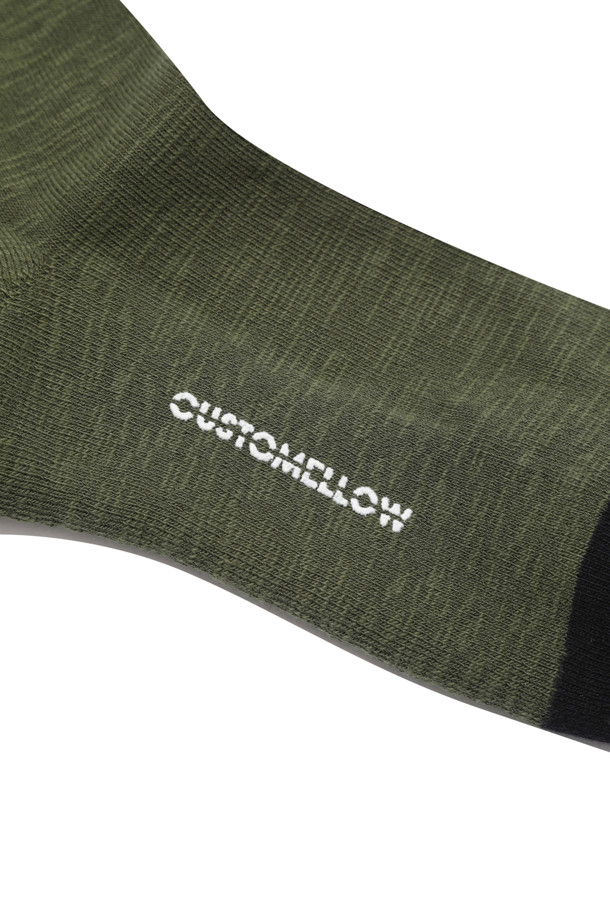 CUSTOMELLOW -  - embroidery color blocked socks