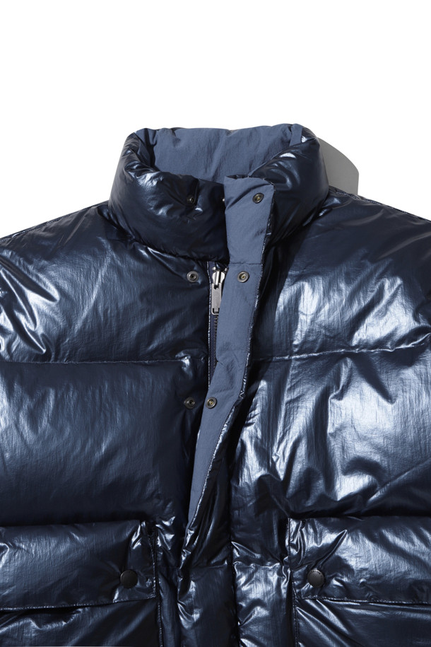 CUSTOMELLOW -  - reversible puffer down