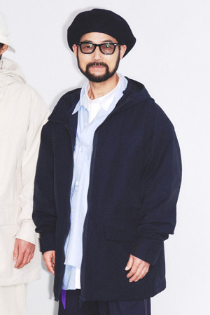 sadsmile zip-up wind breaker