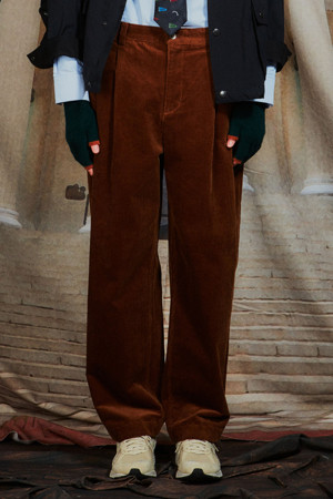 corduroy wide pants