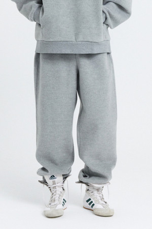 sadsmile corduroy jogger pants (set-up)