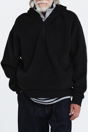 sadsmile corduroy hoodie (set-up)