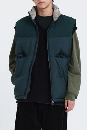 sadsmile puffer down vest