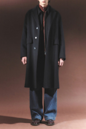 alvin long single coat