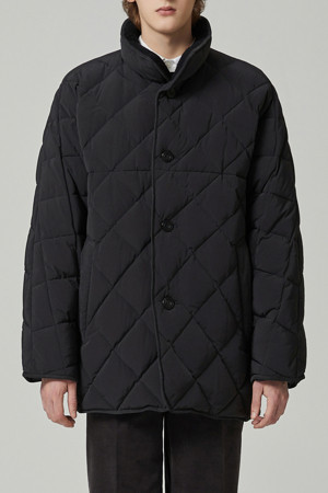 goose down quilted coat