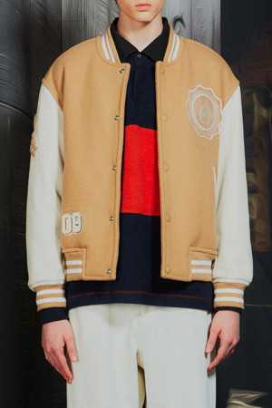 wool artwork varsity