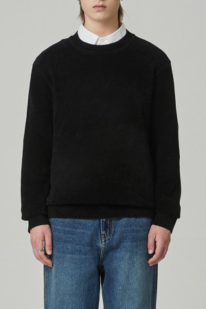 chenille crewneck sweater 