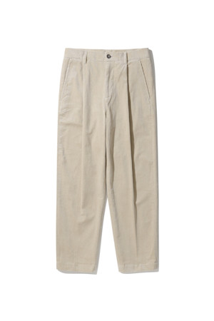 [아울렛 전용] corduroy semi wide pants