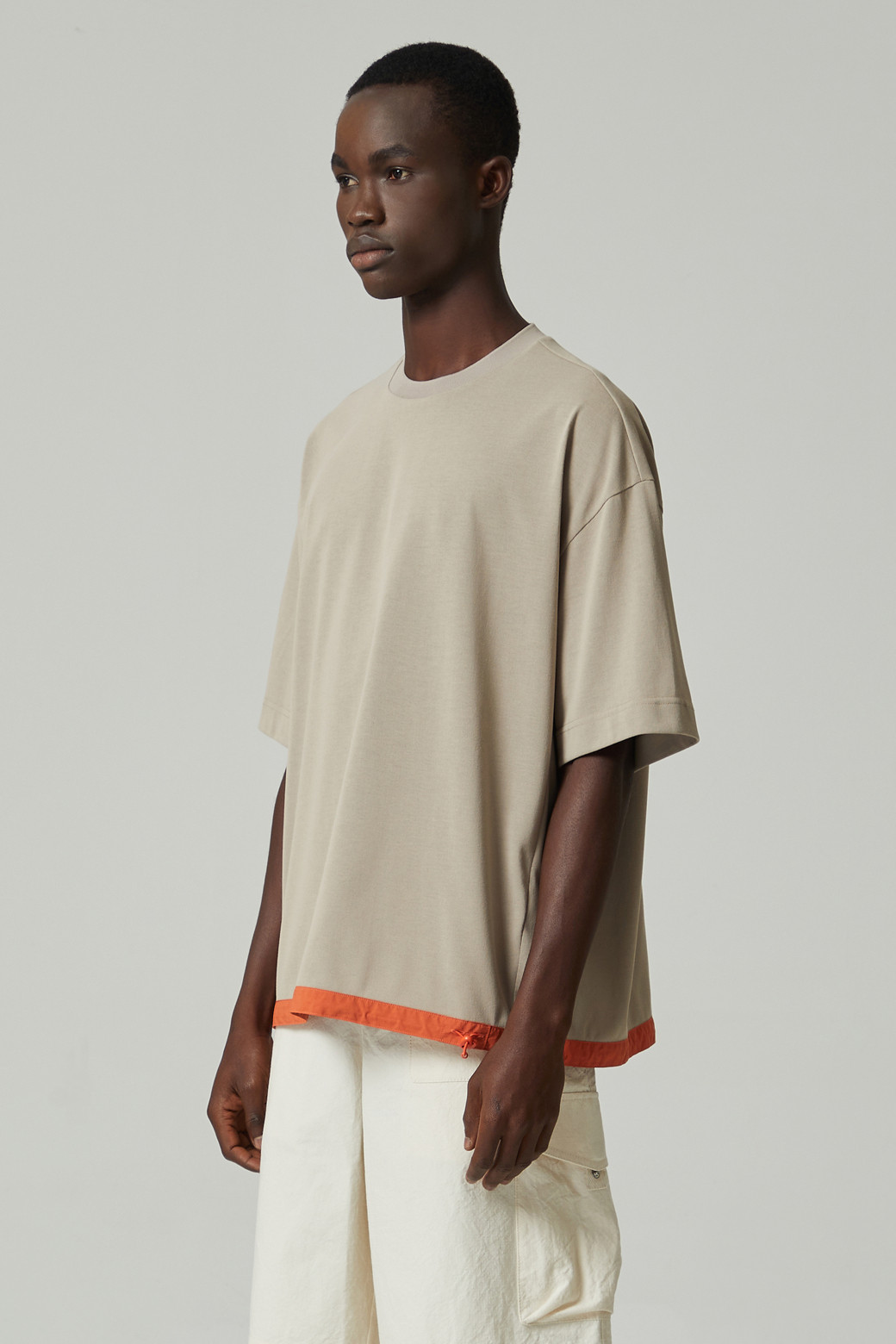CUSTOMELLOW - 티셔츠 - string half sleeve tee