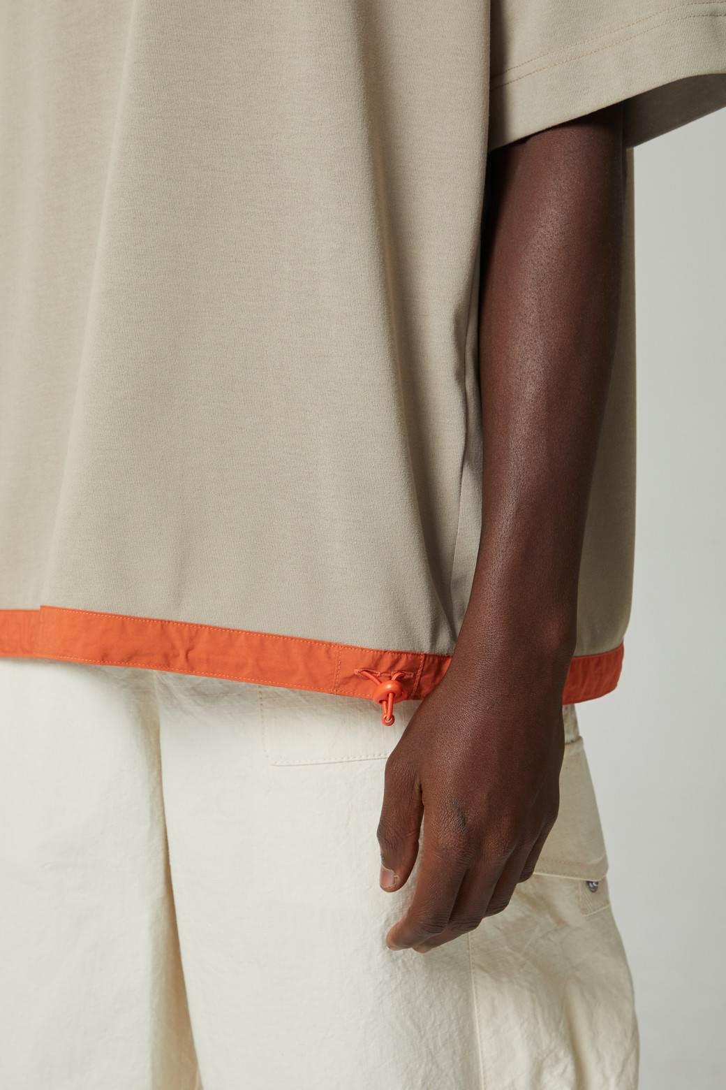 CUSTOMELLOW - 티셔츠 - string half sleeve tee
