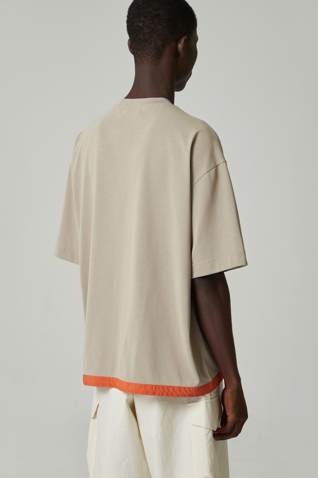 CUSTOMELLOW - 티셔츠 - string half sleeve tee