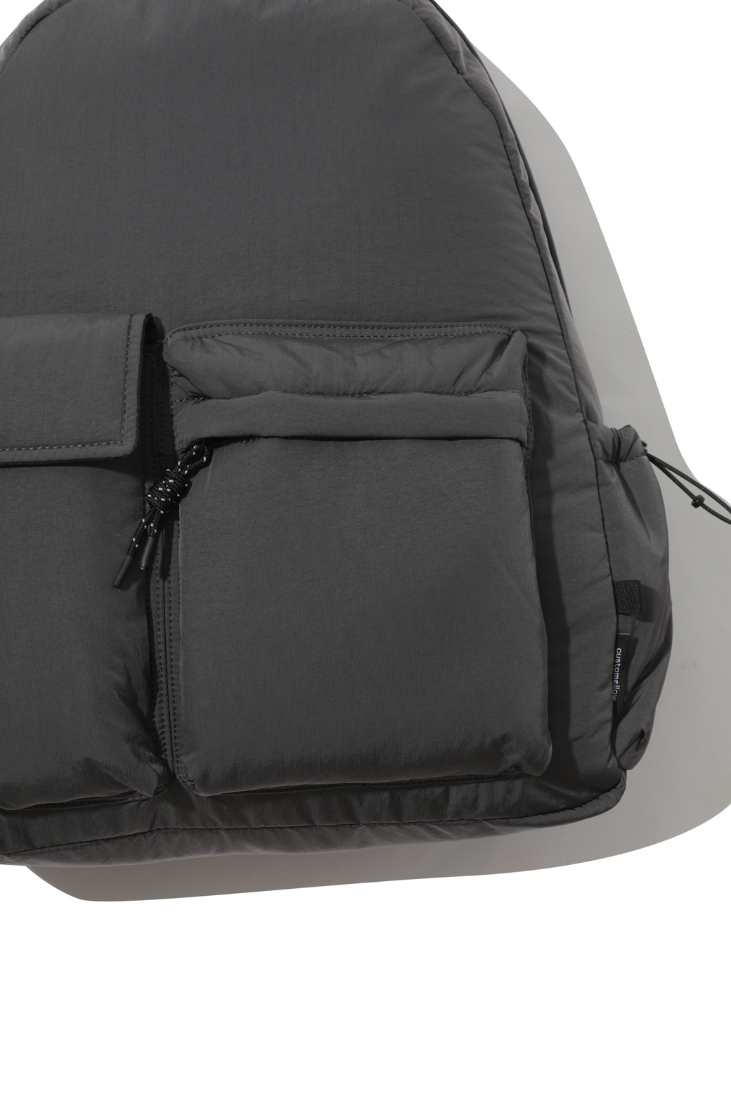 CUSTOMELLOW - 백팩 - Grey Nylon Backpack