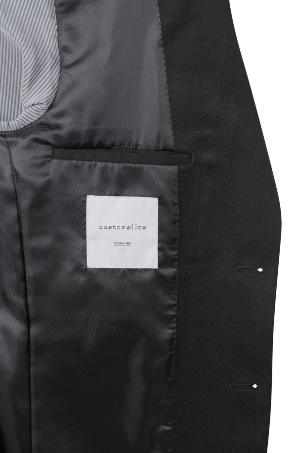 CUSTOMELLOW - 자켓 - [Outlet] Grey Slim Fit Setup Jacket