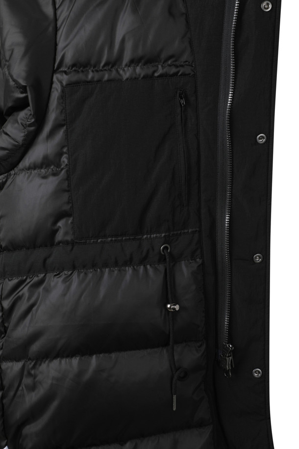 CUSTOMELLOW - 점퍼 - [Outlet] Black Down Coat