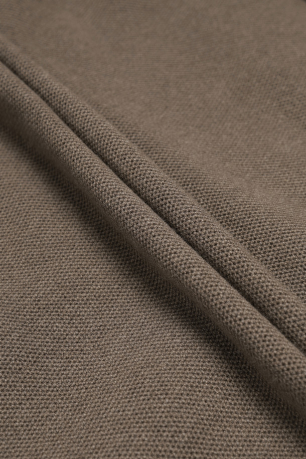 CUSTOMELLOW - 니트/가디건 - [Outlet] Brown Honeycomb Cardigan