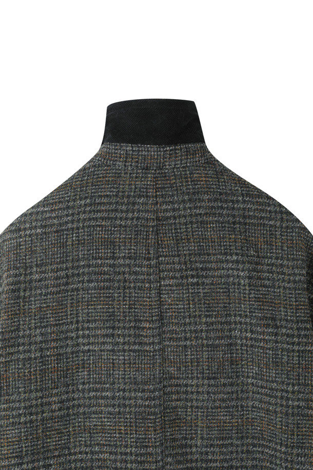 CUSTOMELLOW - 수트/블레이저자켓 - Khaki Harristweed Wool Jacket