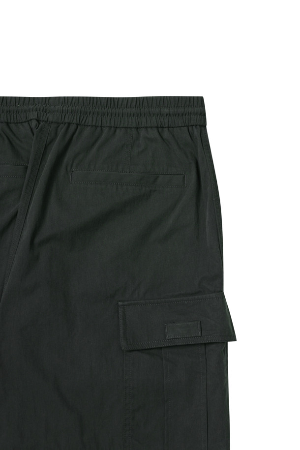 CUSTOMELLOW - 캐주얼팬츠 - Black Cargo Pants