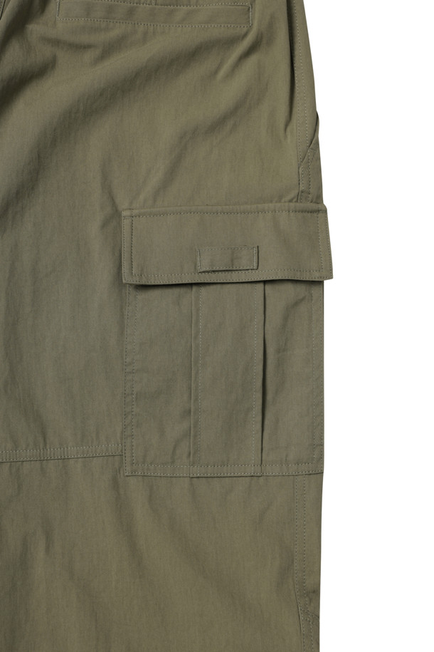 CUSTOMELLOW - 캐주얼팬츠 - Khaki Cargo Pants