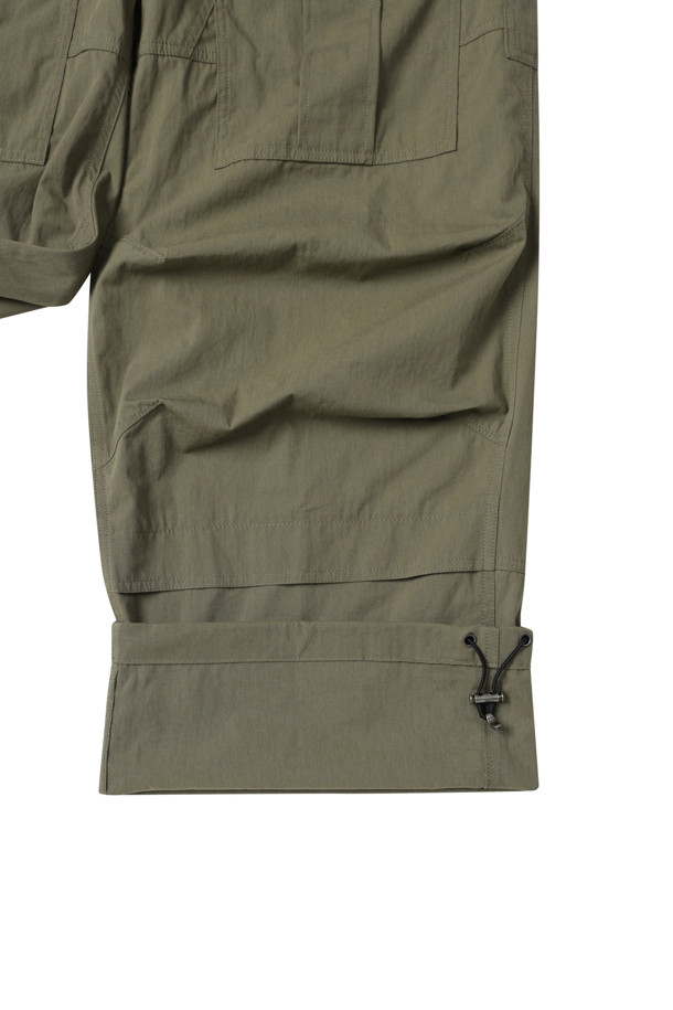 CUSTOMELLOW - 캐주얼팬츠 - Khaki Cargo Pants