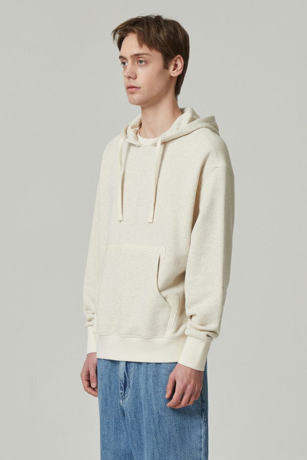 CUSTOMELLOW - 티셔츠 - [black label] ivory hood sweat