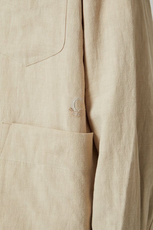 CUSTOMELLOW - 셔츠 - natural touch washed jacket