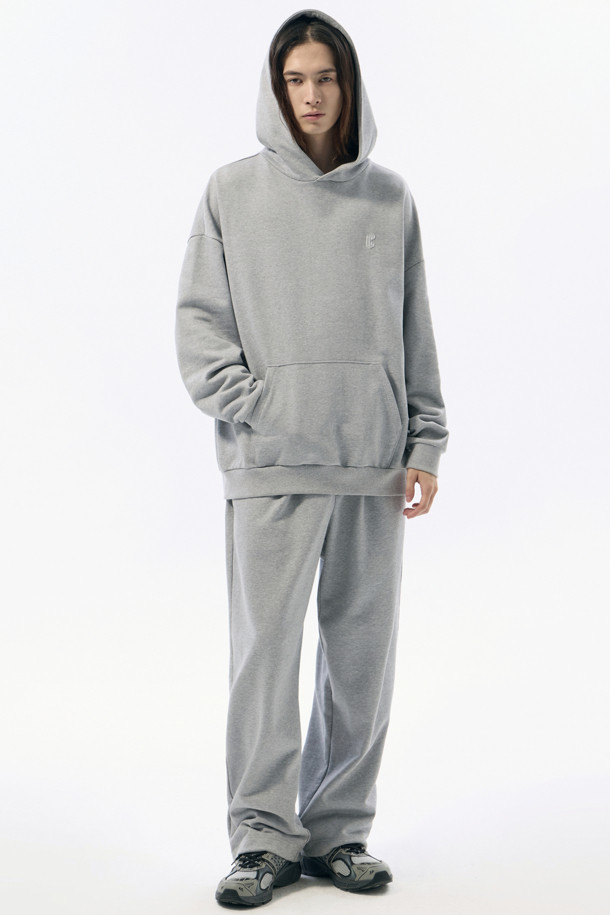 CUSTOMELLOW - 캐주얼팬츠 - Grey Logo Sweat Pants