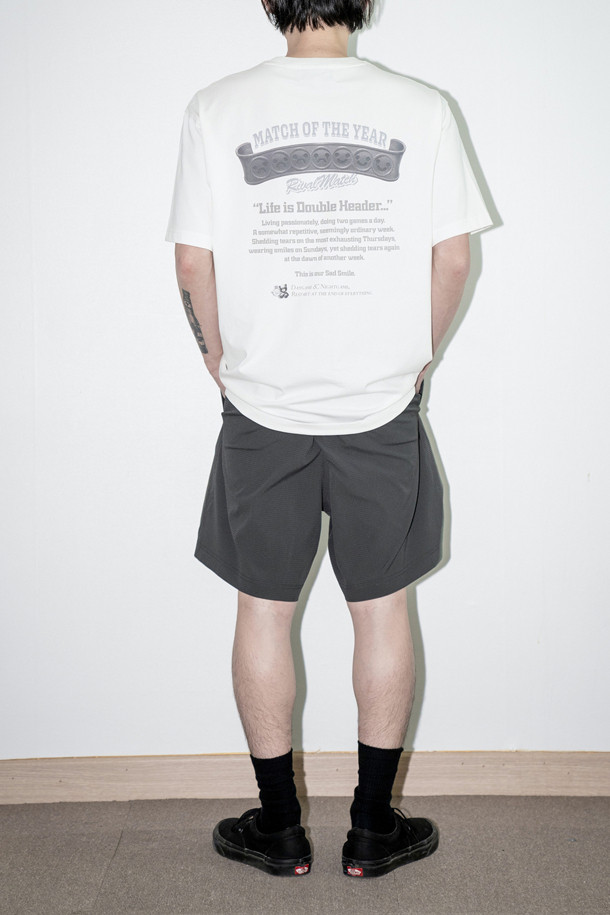 SAD SMILE by CUSTOMELLOW - 티셔츠 - sadsmile x zangano graphic t-shirt